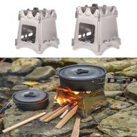 Estufa de Camping de Acero Inoxidable Ligera Cure de Alcohol Cocina de Campo al Aire Libre Barbacoa - details 0