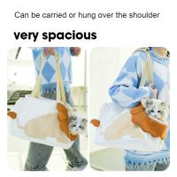 Bolsa de transporte para mascotas, mochila de viaje para asiento de coche, para gatos y perros pequeños - details 2