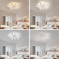 Plafón LED Regulable Control Remoto 48W 5400LM 3000K-6500K Día 70cm Ideal para Sala de Estar, Dormitorio, Comedor, Baño, Pasillo Blanco - details 6