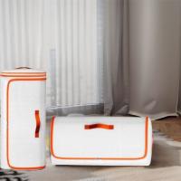 Bolsa de almacenamiento de edredón cilíndrica grande, bolsa de almacenamiento de edredón de ropa comprimible a prueba de polvo, impermeable con cremallera, bolsa de mudanza de equipaje - details 10