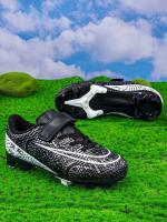 Zapatos de fútbol profesionales para niños, entrenamiento de verano, diseño libre de encaje TF/campo de uñas corto y largo roto FG/AG campus - details 4
