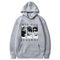 Sudadera con Capucha de Hip Hop Legenda Tupac Vintage Cool para Mujer en Otoño Sudadera de Moda - details 1