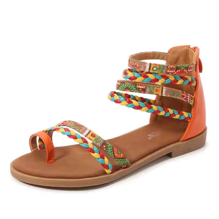 Sandalias planas de moda de verano para mujer. - 1