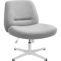 Estilo Contemporáneo con Base en Cruz, Asiento Ancho y Cómodo, Altura Ajustable, Silla Giratoria, - details 0