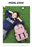 Moda para mujer pareja mochila High College Student Design Sense bolso escolar de gran capacidad - details 9