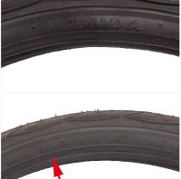 Rueda de Bicicleta Kenda 700C 1.5-20 Partes de Neumático Semi Desnudado para Ciudad 60TPI - details 3