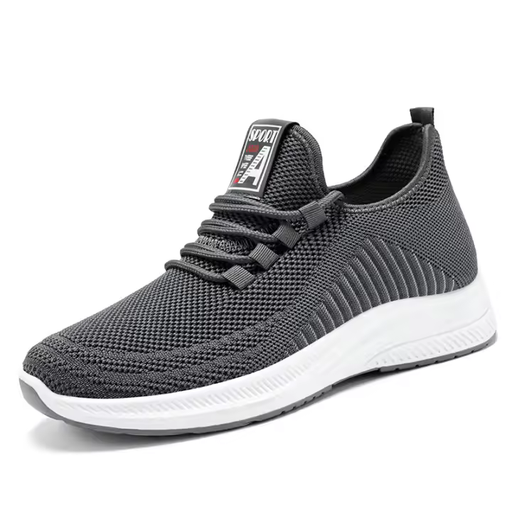 Zapatillas de moda para hombre Zapatillas elásticas ultraligeras y transpirables Suela blanda Zapatos casuales - 1