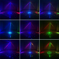 Luz de Efecto de DJ ESHINY Proyector de 180 Patrones de Láser RGB para Escenario y Barra de Baile Sistema de Luces de Fiesta DMX512 G14N6 - details 7