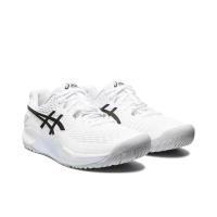 ASIC'S Gel Resolution 9 Zapatos de tenis de corte bajo duraderos y transpirables en blanco y negro Zapatos deportivos para hombre 【Tienda oficial de ASIC'S】 - details 2