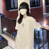 Tendencias de moda 2025, camisetas casuales de manga corta de primera calidad, camisetas de hombre de alta calidad, tops bordados de verano de Stone Island - details 2