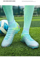 Zapatos de fútbol para hombres, botas de fútbol para niños jóvenes, tacos de fútbol transpirables, zapatos de fútbol antideslizantes, zapatillas de entrenamiento al aire libre - details 19