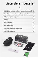 ROCKBROS-gafas fotocromáticas para ciclismo, protección UV400, ultraligeras, deportivas, equipo seguro - details 10