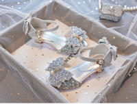 Moda Arco Niños Rosa Pez Boca Mostrar Princesa Zapatos - details 10