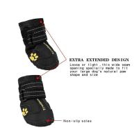 Truelove-zapatos impermeables para perro, Botas de lluvia antideslizantes, reflectantes de nieve cálida, para entrenamiento deportivo de mascotas pequeñas, medianas y grandes, TLS3961 - details 5