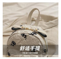 Nuevo bolso de estilo chino para mujer, nueva moda de primavera, mochila bordada, estilo nacional, tendencia de nicho, pequeña mochila informal - details 5