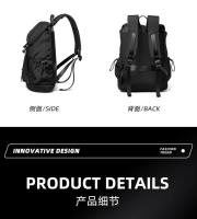 Mochila japonesa con solapa para hombre, escote con cordones a la moda para ordenador portátil de 15,6 pulgadas, senderismo, escuela - details 9