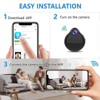 Mini Cámara WiFi Pequeña Cámara de Vigilancia Inalámbrica HD 1080P Visión Nocturna Infrarroja - details 4