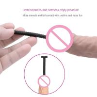 Leten 6 tamaño enchufe silicona uretra catéter suave masturbador masculino tubo camilla dilatador uretral juguetes sexuales para adultos - details 2