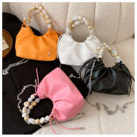 Niche Bolso minimalista con cuentas para mujer, bolso plisado texturizado, nuevo bolso cruzado versátil de moda de verano - details 14