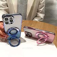 Funda de Silicona con Plating Brillante para Samsung Galaxy Cubierta de Soporte para A16, A15, A25, A35, A55, A14, A24, A34, A54 5g - details 4