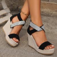 Tacones altos con plataforma para mujer, sandalias de moda, verano. - details 1