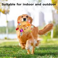 Juguete de Peluche Resistente a Mordiscos para Perros Juguete Interactivo con Campanillas para Perros Aggressivos Suministros de Mascotas - details 1