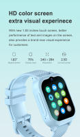 2025 Nuevo VK26 4G Reloj inteligente para niños WIFI Cámara de 0,3 Mpix Tarjeta SIM Posicionamiento GPS Llamada de emergencia SOS Chat de video HD Detección de frecuencia cardíaca Compatible con Android IOS Smartwatch - details 2