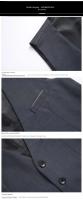 Chaleco de traje de hermano para hombre, ropa de negocios de estilo occidental, chaleco sin mangas de verano para escena de boda - details 8