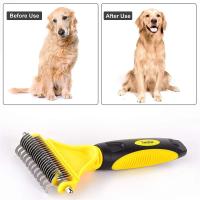 Cepillo de Aseo de Acero Inoxidable para Mascotas Recogedor de Pelo para Perros y Gatos - details 12