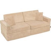 Sofás Plegables para Niños Sillón Colchón Infantil Plegable, Beige - details 21