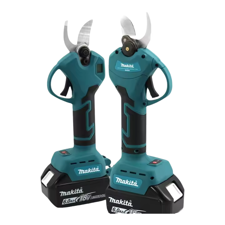 Tijeras De Poda Eléctricas Sin Cable Makita 18V Con Batería Herramienta De Jardín LED Brocaless Para Frutas Y Árboles - 1