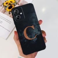 Funda de silicona suave a prueba de golpes para Moto G84, carcasa trasera de TPU a prueba de golpes para Motorola Moto G84 5G, Funda de MotoG54 26 letras - details 2