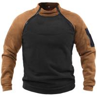 Sudadera con cuello alto para hombre, jerséis masculinos, Otoño e Invierno - details 1