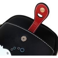Bolso pequeño para teléfono cruzado para mujer, de cuero, con diseño de gato, para teléfono móvil, bolsos de hombro, cartera de PU - details 4
