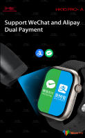 2025 Nuevo HK10 PRO-A Smartwatch Llamada Bluetooth NFC Detección de frecuencia cardíaca Asistente de voz Puntero fuera de pantalla Compatible con Android IOS Hombres Mujer Smartwatch - details 3