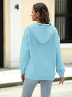 Sudaderas con capucha sueltas para mujer, ropa Haruku de moda coreana, top femenino, - details 10