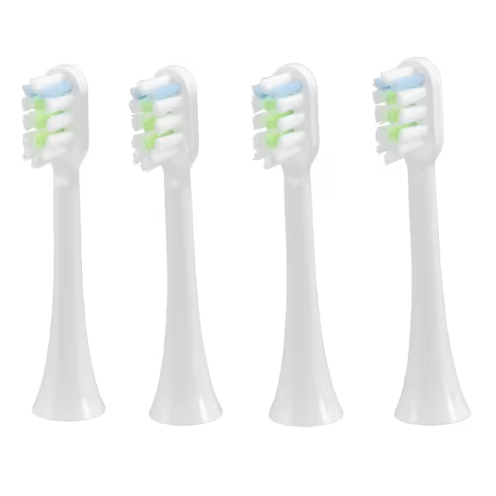 Cabezales de repuesto para cepillo de dientes eléctrico V1X3/X3U X1/X3/X5, 4 piezas, color blanco - 1