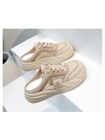 2025 Verano De Un Pedal Sandalias De Las Mujeres De Desgaste Exterior De Moda Sandalias De Suela Gruesa Retro Casual Playa KT2633 - details 17
