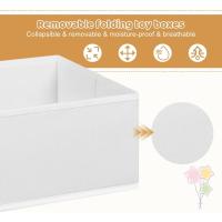 Organizador de Juguetes para Niños Estante de Almacenamiento de 3 Niveles con 6 Cajas Extraíbles - details 5