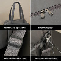 Bolsa de lona para deportes, Fitness, Yoga, bolsas de gimnasio, viaje, equipaje húmedo seco, bolso de mano, senderismo al aire libre, Camping, mochila escolar de hombro - details 8