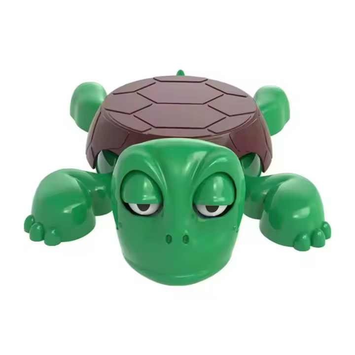 Tapete para taza con forma de tortuga con apertura automática de ojos, divertido y creativo, almohadilla para taza de agua, mantel individual reutilizable con aislamiento para bebidas de animales, encimeras - 1