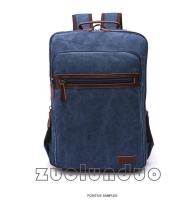 Bolso de Hombro Vintage de Lona PORCHEDDU Gran Capacidad para Hombres Bolsas Escolares para Adolescentes Mochila para Laptop - details 18