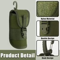 Bolsa colgante Molle para gafas, gancho portátil de liberación rápida, caja de almacenamiento para gafas de sol, bolsa transpirable de nailon 600D para gafas - details 14