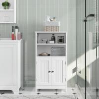 Armario de Baño de Madera Organizador de Almacenamiento con Estante 50x30x92,5cm - details 1