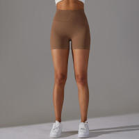 Shorts Deportivos de Cintura Alta Sin Costuras, Adecuados para Ciclismo, Jogging, Fiesta, Leggings, Ropa de Yoga - details 30