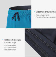 Pantalones cortos deportivos AONIJIE F5102 para hombre con secado rápido preventión de malos de vestuario para correr gimnasio fútbol tenis - details 23
