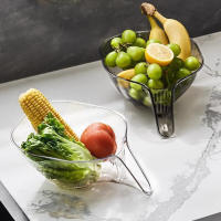 Embudo de cesta de drenaje para fregadero de cocina, cesta de lavado de verduras de gran capacidad para el hogar - details 3