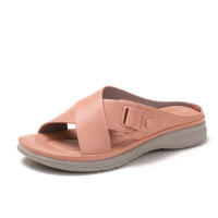 Sandalia suela gruesa ligera y fácil de pisar, fregona fresca nuevas zapatillas de playa cómodas de verano para usar en el exterior, suaves - details 3