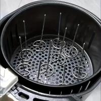 Aire Freyer Vertical Grill 10pcs Accesorios Universales de Acero Inoxidable 304 - details 1