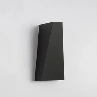 Iluminación arriba y abajo Lámpara de pared moderna de 10 W Lámpara de pared simple LED blanca y negra adecuada para interiores al aire libre, pasillo, dormitorio - 1
